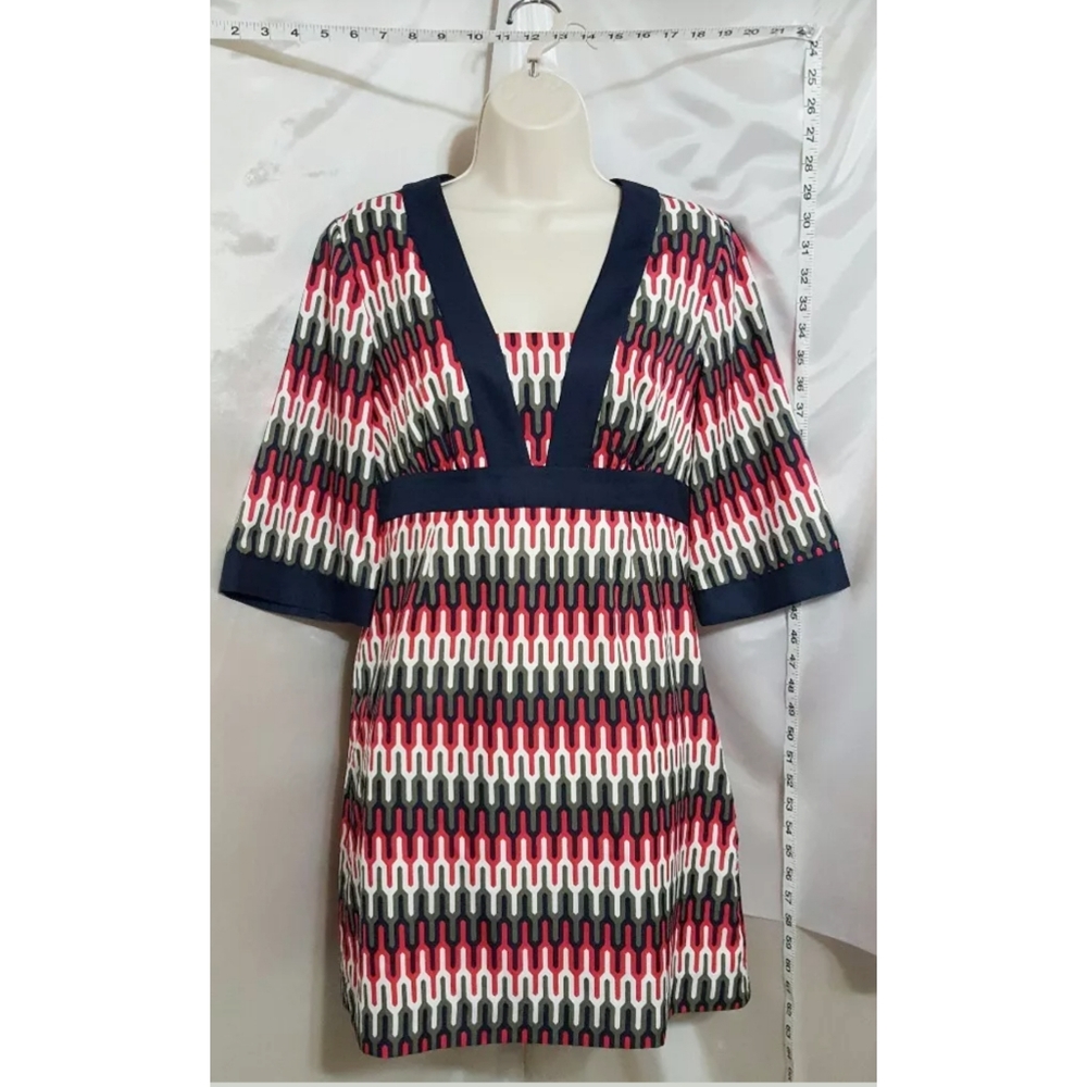 Banana Republic Multicolor Short Sleeve Dress